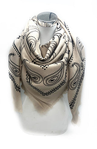 The Paisley XL Blanket Scarf