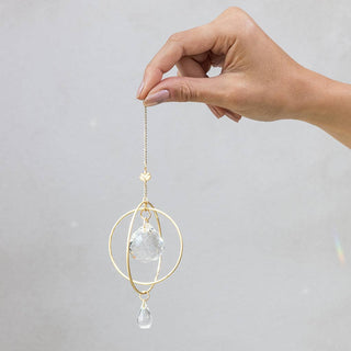 Scout Mini Suncatcher - Lotus/Strength