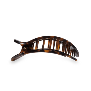 Round Flat Hair Clip | Small | Tortoise