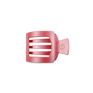 Square Flat Hair Clip | Small | Calming Coral