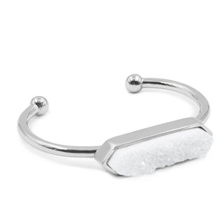 KINSLEY ARMELLE  COLLECTION SILVER QUARTZ BRACELET