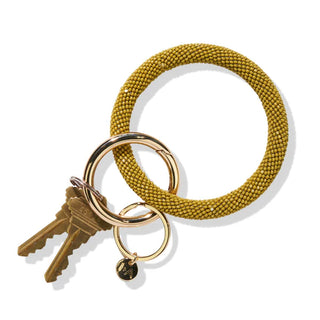 Ink & Alloy Seed Bead Key Ring