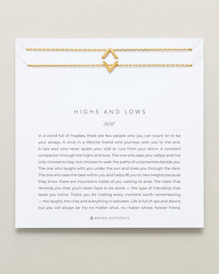 Highs and Lows Icon Necklace