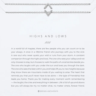 Highs and Lows Icon Necklace