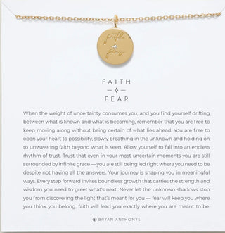 Faith Over Fear Necklace