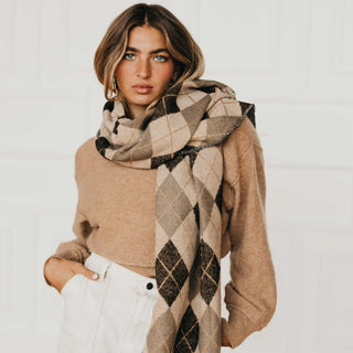 Argyle Plaid Scarf